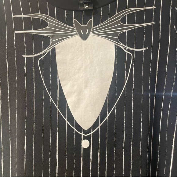 Disney-The Nightmare Before Christmas Jack Skellington Suit T-Shirt Dress - Picture 5 of 9